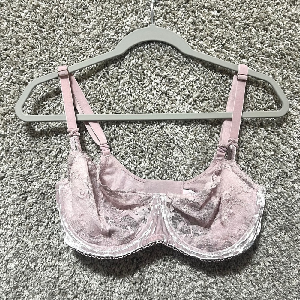 Victoria's Secret Bra Women's 36DD Dream Angels Pink Push-Up Without Padding